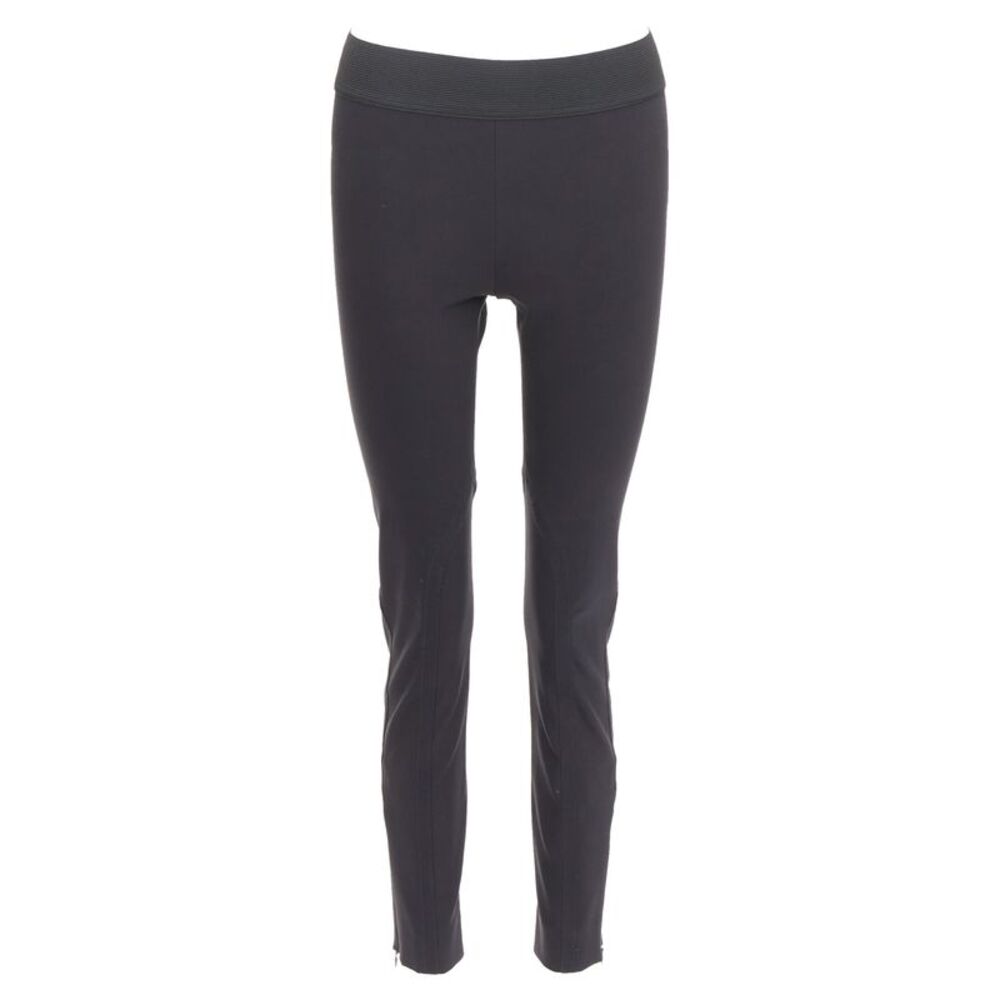 Stella McCartney 2015 Black Stretch Zip Riding Pants